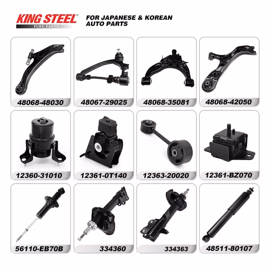 Оптовая торговля Китай Гуанчжоу хорошая цена King Steel автозапчасти для Японии корейский автомобиль Toyota Corolla Hyundai Suzuki Vitara